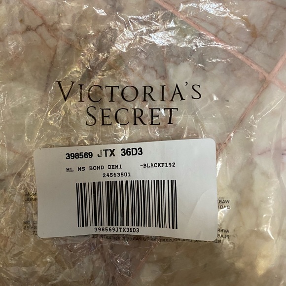 Victoria Secret unlined mesh Demi bra NWT - Picture 8 of 8